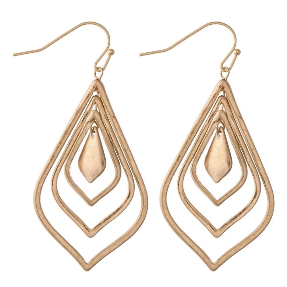 Nested Moroccan Drop Fashion Earrings